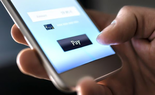 making a payment using a phone